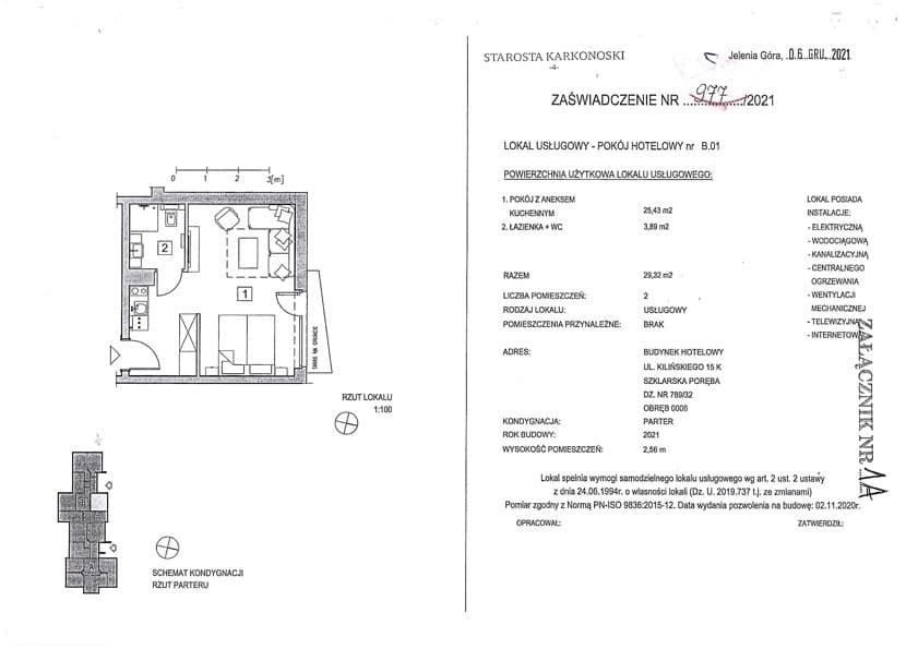 Apartament Platinum – 476 tys. netto 7,5% 5
