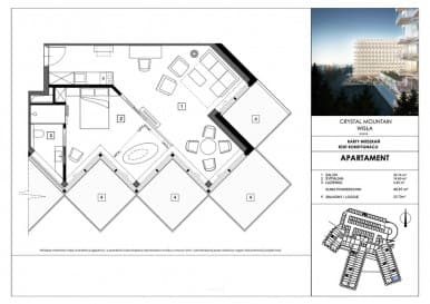 Apartament w Crystal Mountain 1 110 000 zł netto 19
